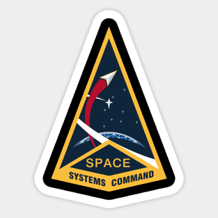 Space Systems Command Logo Sticker